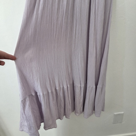 Baltic Born Felicity Dress Lilac Lavender Purple Tiered Milkmaid Cottagecore L - Picture 5 of 9